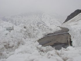 La strada per il Passo dello Stelvio