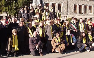 gruppo all'arrivo